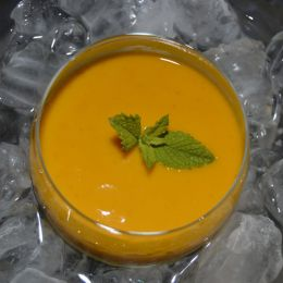 Receta de Gazpacho de zanahoria con naranja