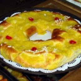 Receta de Rosca de Reyes o Pascuas de Argentina