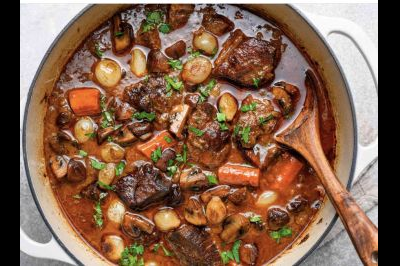Receta de Boeuf Bourguignon